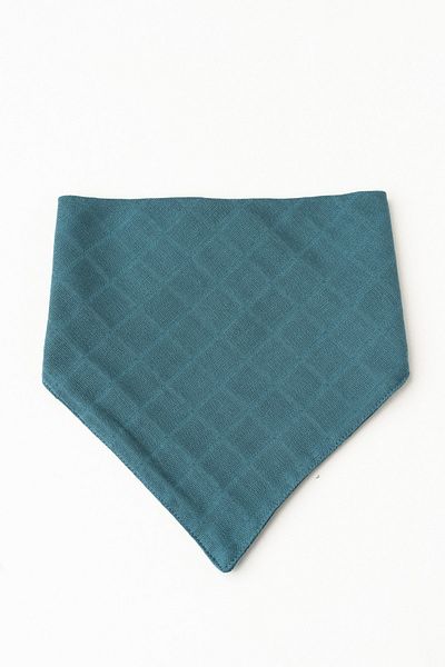 MyVera Set of 2 - Baby Drool & Scarf with Pacifier Strap and Muslin Fabric
