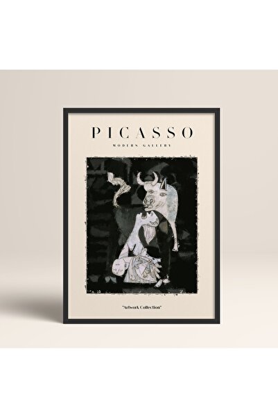 HOMEPACK Çerçeveli Picasso Modern Gallery Soyut Artwork Collection Tablo