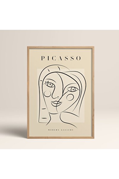 HOMEPACK Pictură din colecția de lucrări de artă abstracte din Galeria Modernă Picasso înrămată