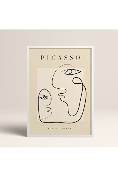 HOMEPACK Pictură din colecția de lucrări de artă abstracte din Galeria Modernă Picasso înrămată