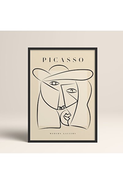HOMEPACK Çerçeveli Picasso Modern Gallery Soyut Artwork Collection Tablo