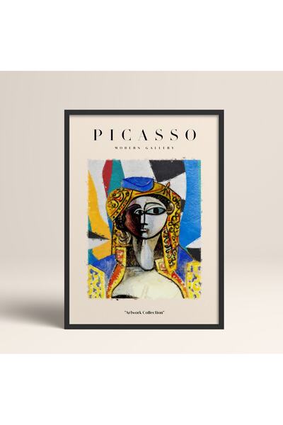 HOMEPACK Çerçeveli Picasso Modern Gallery Soyut Artwork Collection Tablo
