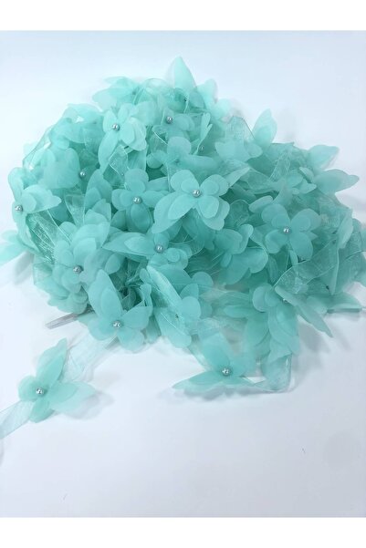 FdayAksesuar Accesoriu Panglică Decorativă Verde Apă Laser Im Butterfly Ribbo...