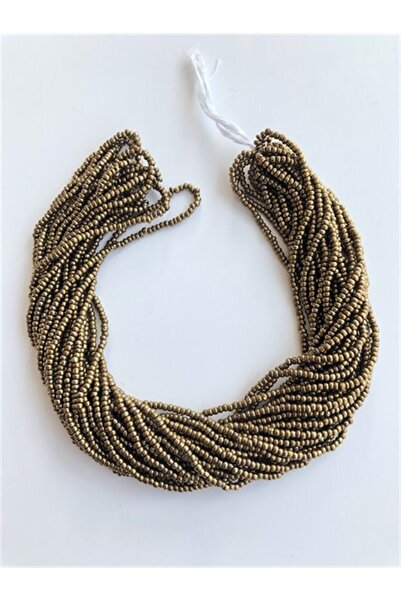 FdayAksesuar Διακοσμητική λωρίδα αξεσουάρ με επίστρωση καφέ και χάντρες 2 Mm-...