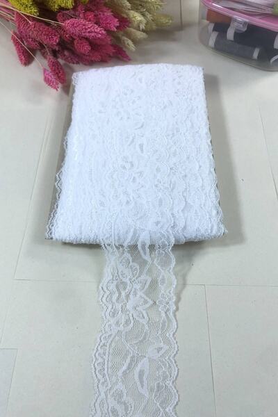 FdayAksesuar Panglică Decorativă Accesoriu Alb material elastic dantelă Ornam...