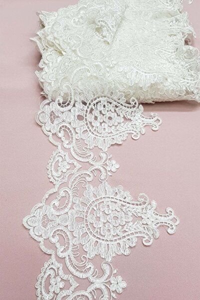 FdayAksesuar Dekorativna traka, krem boja, francuski Čipka gipur – dekorativn...