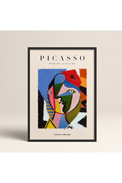 HOMEPACK Çerçeveli Picasso Modern Gallery Soyut Artwork Collection Tablo