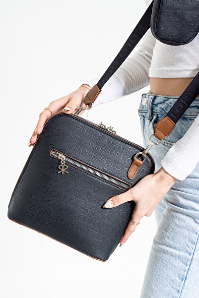 ImPolo Marta Pudra Taba - Жіноча сумка через плече та на ремені розміром 24x26