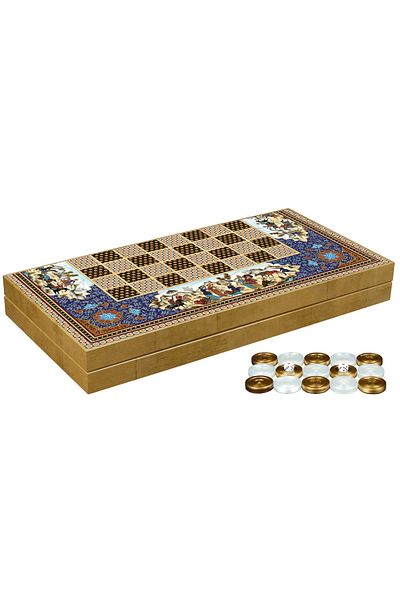Yenigün Premium Hatem Backgammon Set