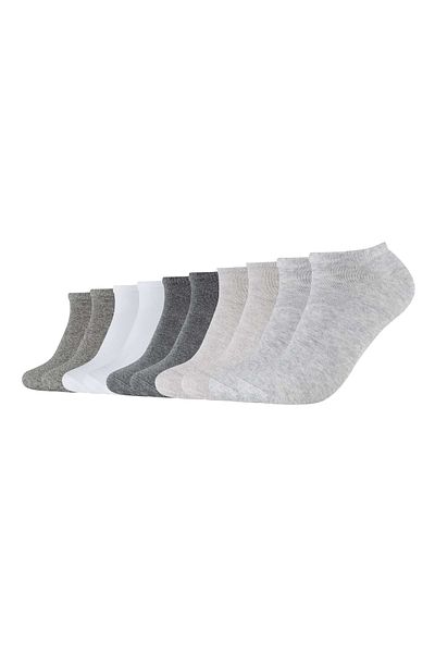 s.Oliver Unisex Socken, 10er Pack - Sneaker, einfarbig