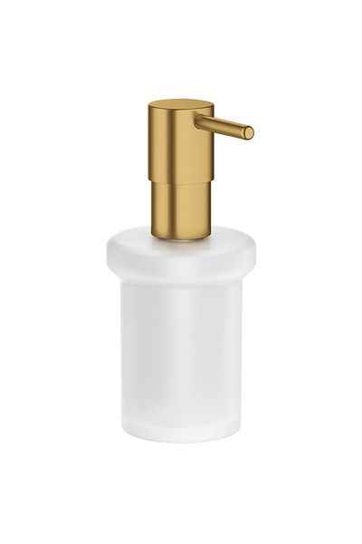 Grohe Essentials Liquid Soap Dispenser Glass and Pump Brushed Cool Sunrise - 40394Gn1