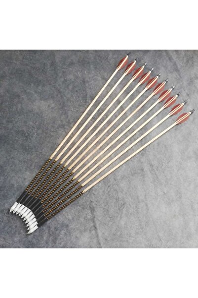 KONURALP OKÇULUK Geleneksel Okçuluk – Islık Çalan Ok 10 Adet (çavuş Oku)