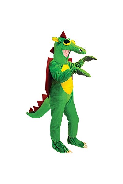 OULABİMİR Yeşil Dinazor Kostümü Çocuk Kıyafeti