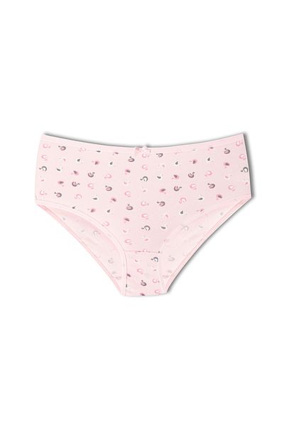 HNX 3-Piece Cotton Patterned High Waist Plus Size Panties