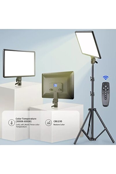 PİNK İTHALAT Fotoğraf ve Video Stüdyo Işığı Kumandalı Ring Light 10 Inç Youtu...