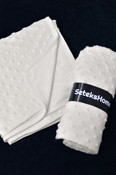 Setekshome Chickpea Baby Blanket Cream