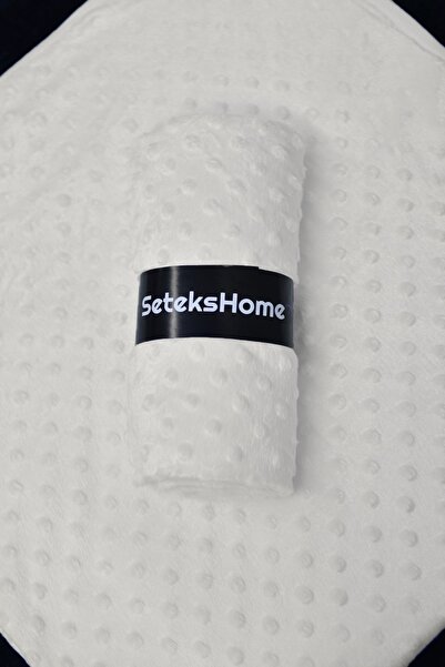 Setekshome Chickpea Baby Blanket Cream