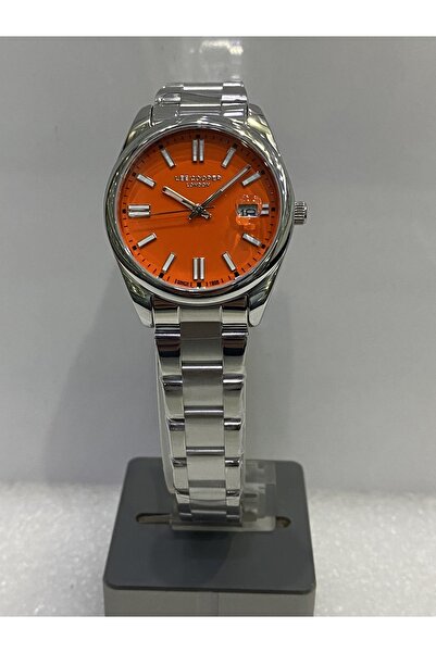 Lee Cooper Turuncu Kadran Takvimli 36 Mm Kadın Kol Saati