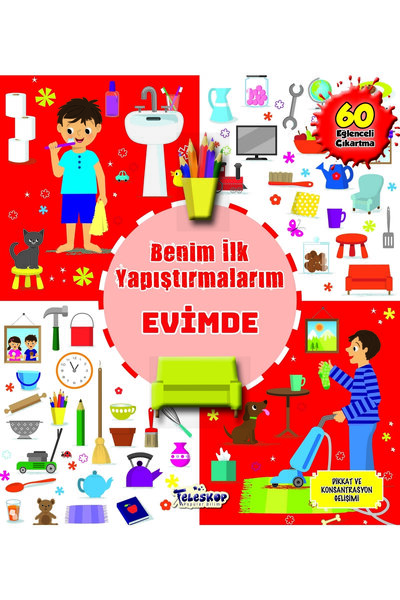 Teleskop Popüler Bilim لصقاتي الأولى في المنزل