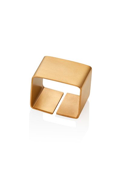 Narin Square Bracelet Napkin Holder - Matt Gold