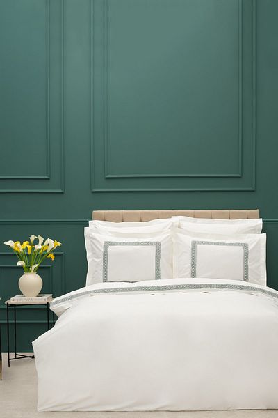 Karaca Home White Col Sierra Double Percale Bedding Set