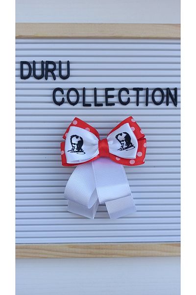 Duru Collection 23 aprilie Design Clip-on Cataramă cu bandă cu steagul Ataturk