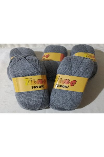 Tunç Çadır Favorite Gray 5 Pieces Color: 194-28