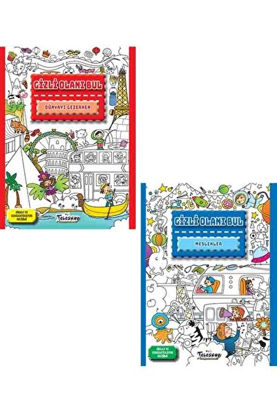 Teleskop Popüler Bilim Find the Hidden One Series Traveling the World, Profes...