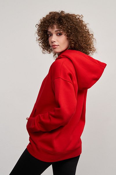 MBEY1989 Oversize Red Hoodie - Unisex