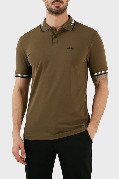 Boss Khaki Polo Collar T shirts Styles Prices Trendyol
