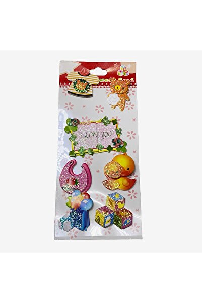 EleganTShoP Σετ αυτοκόλλητων δύο στρώσεων με ανάγλυφο σχέδιο Jna10