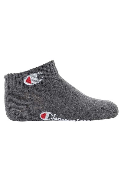 Champion Kinder-Socken, 3er-Pack – Viertel, einfarbig