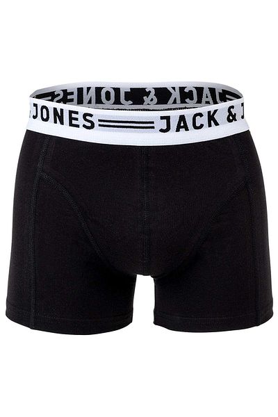 Jack & Jones JACK&JONES Herren Boxershorts, 3er Pack - SENSE TRUNKS, Baumwoll-Stretch