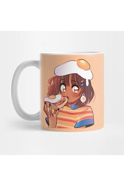 Pixxa Anime Breakfast Mug Cup