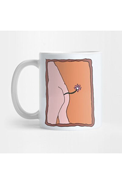 Pixxa Popo Çiçeği Kupa Bardak