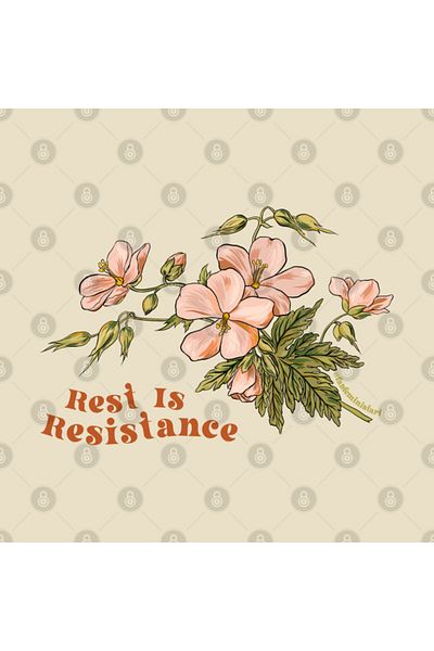 Pixxa Rest Is Resistance Mug
