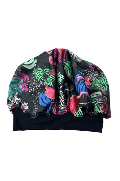 pistore Satenska kapa za spavanje za kovrdžavu kosu