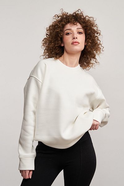 MBEY1989 Унисекс суитшърт Mbey Oversize Ekru