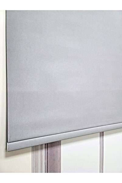 BBB Blackout Karartma Stor Perde Gri Ms1802