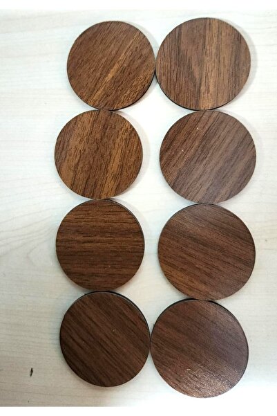 Ahşap Pusula 5 Cm Çapında 50 Adet Yuvarlak 3mm Mdf