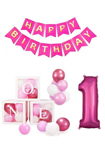 BİDOLUMUTLULUK 1 Yaş Doğum Günü Konsepti One Happy Bırthday