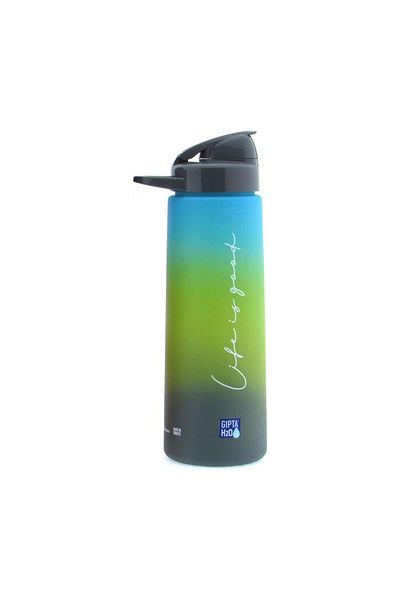 Gıpta 600 Ml Life Is Good Tritan Flask – (grey Lid)