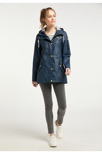 Schmuddelwedda Regenjacke - Blau - Parka