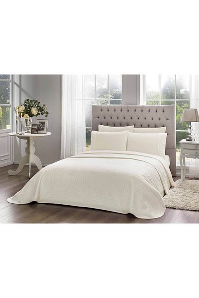 Taç Laguna Single Pike Set Ecru