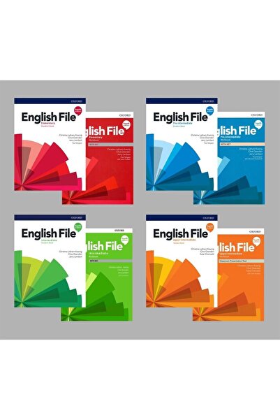 OXFORD UNIVERSITY PRESS English File 4th Elementary+pre+intermediate+upper St...