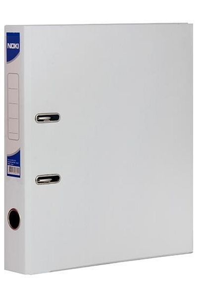 Noki Narrow White Office Folder - 25 Pieces