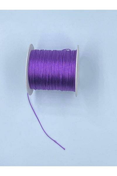 Hobimos 1.0 Mm Parachute Rope Purple (Macrame Rope)