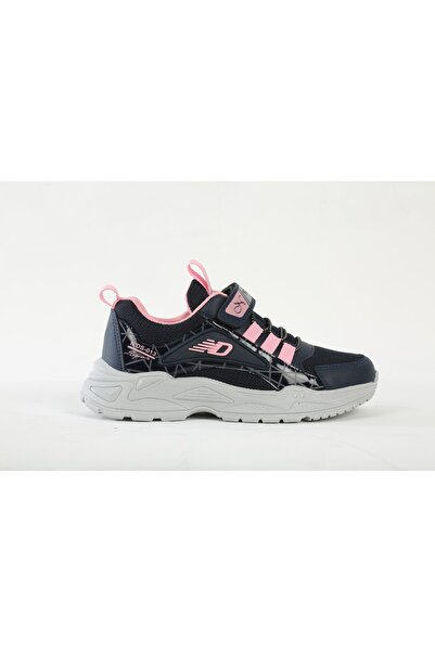 N'drops Letnje, Ortopedsko, čičak, Patike tamnoplave-ružičaste dečije sportsk...