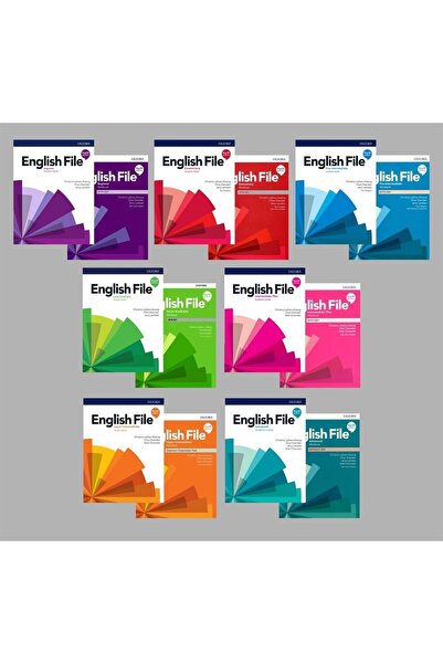 OXFORD UNIVERSITY PRESS English File 4th Beg.+elem.+pre+inter.+plus+upper+adv...