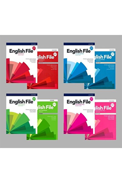 OXFORD UNIVERSITY PRESS English File 4th Elementary+pre+intermediate+plus Stu...